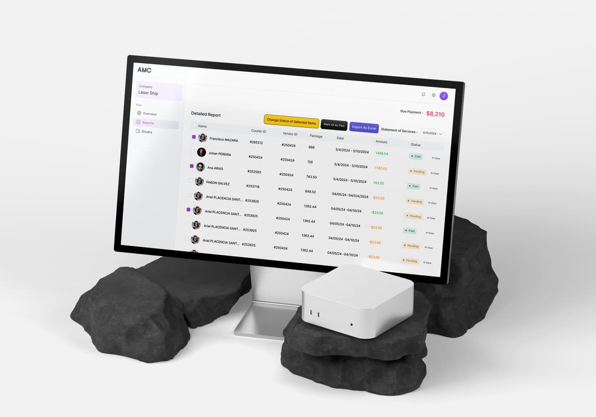 Courier and Payroll Management Software